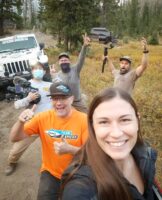 With MotorTrend Ultimate Adventure Filming Crew after wrapping a scene